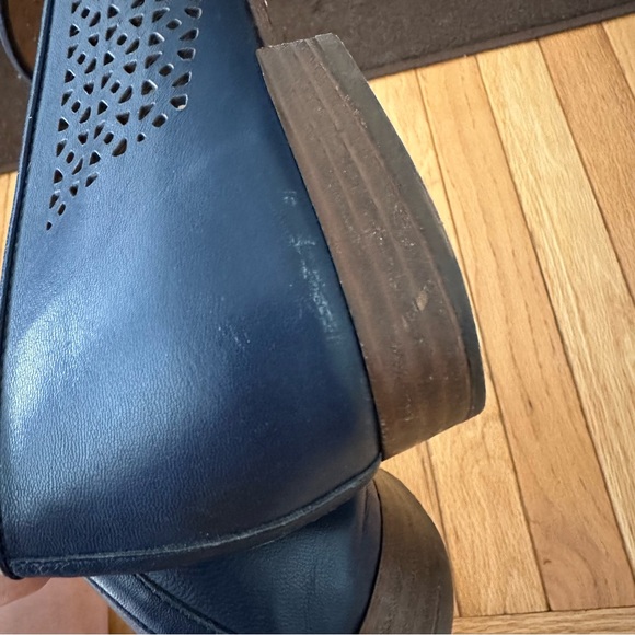 J. Crew Biella Tassel Loafers, navy, size 7.5 - Picture 8 of 11